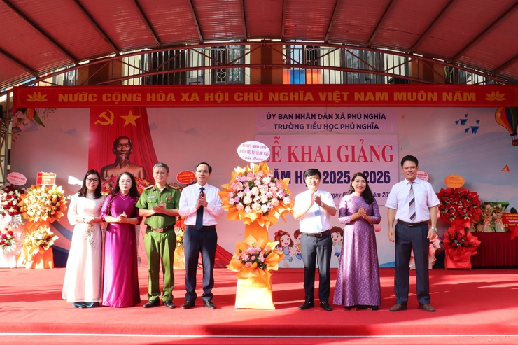 Các trường học trên địa bàn xã Phú Nghĩa hân hoan đón chào năm học mới 2025 – 2026- Ảnh 2.