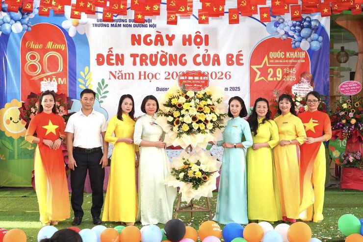 Trên 21.700 học sinh phường Dương Nội  hân hoan bước vào năm học mới 2025-2026- Ảnh 9.
