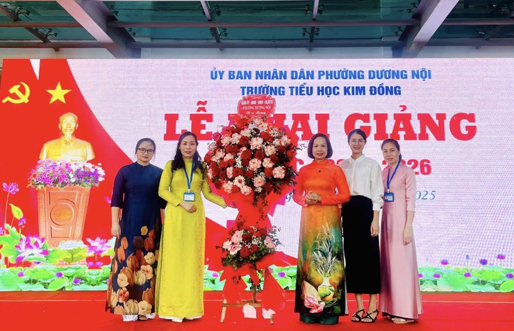 Trên 21.700 học sinh phường Dương Nội  hân hoan bước vào năm học mới 2025-2026- Ảnh 5.