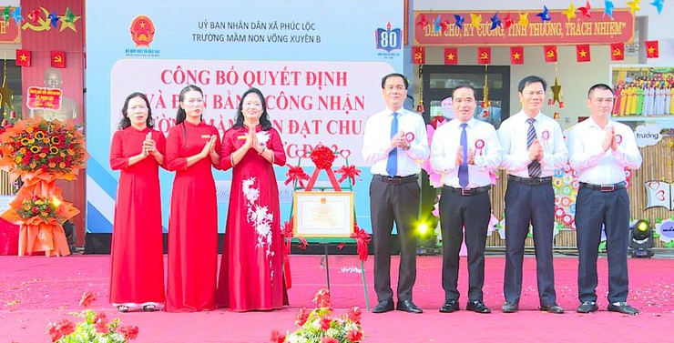 Tưng bừng Lễ khai giảng năm học mới trên địa bàn xã Phúc Lộc- Ảnh 4.