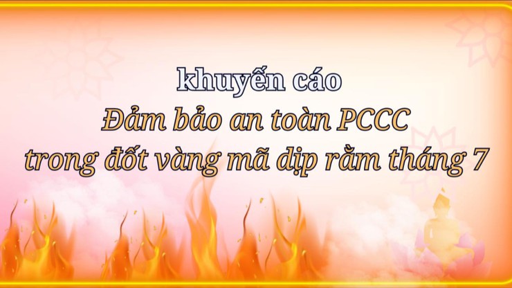 Nâng cao ý thức phòng cháy khi thắp hương, đốt vàng mã dịp rằm tháng 7- Ảnh 1.