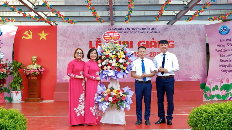 Phường Thanh Liệt: Các trường Tiểu học, THCS công lập, nhóm lớp Mầm non độc lập, tư thục trên địa bàn phường đồng loạt tổ chức Lễ Khai giảng năm học 2025 – 2026- Ảnh 2.