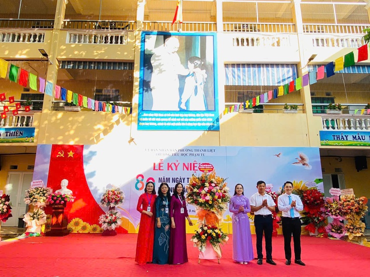 Phường Thanh Liệt: Các trường Tiểu học, THCS công lập, nhóm lớp Mầm non độc lập, tư thục trên địa bàn phường đồng loạt tổ chức Lễ Khai giảng năm học 2025 – 2026- Ảnh 3.