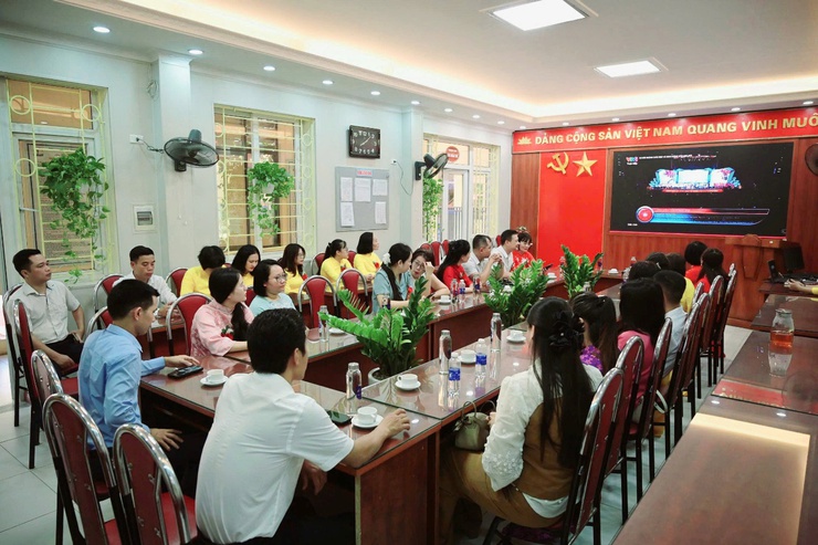 Phường Thanh Liệt: Các trường Tiểu học, THCS công lập, nhóm lớp Mầm non độc lập, tư thục trên địa bàn phường đồng loạt tổ chức Lễ Khai giảng năm học 2025 – 2026- Ảnh 11.