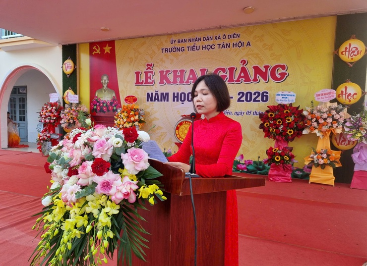 Trường Tiểu học Tân Hội A tưng bừng khai giảng năm học mới 2025- 2026- Ảnh 2. Trường Tiểu học Tân Hội A tưng bừng khai giảng năm học mới 2025- 2026- Ảnh 2.