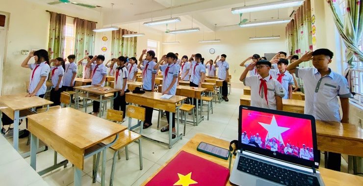 TƯNG BỪNG, RỘN RÃ LỄ KHAI GIẢNG NĂM HỌC MỚI 2025 – 2026 TẠI CÁC NHÀ TRƯỜNG TRÊN ĐỊA BÀN XÃ HOÀ XÁ- Ảnh 15.