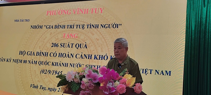 TRAO YÊU THƯƠNG TỚI CÁC HỘ GIA ĐÌNH KHÓ KHĂN NHÂN DỊP 80 NĂM QUỐC KHÁNH 02-9- Ảnh 5.