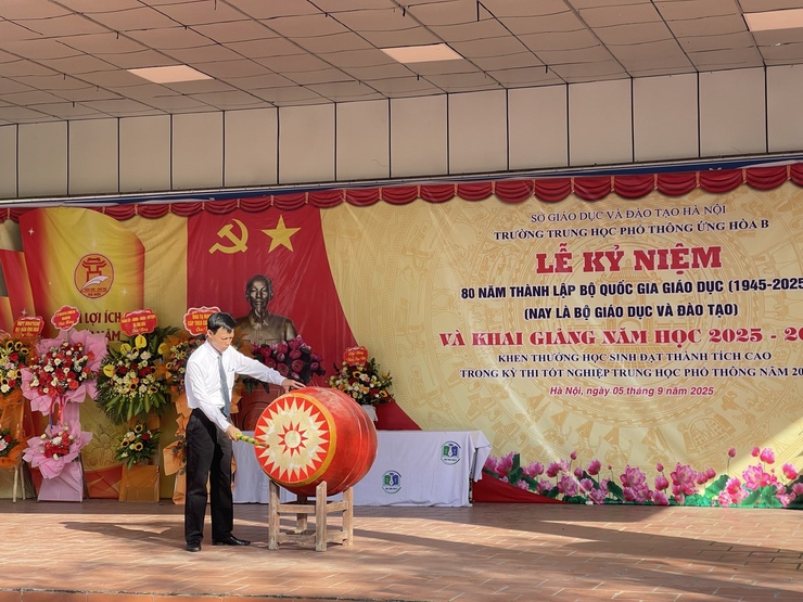 ỨNG HOÀ RỘN RÀNG LỄ KHAI GIẢNG NĂM HỌC MỚI 2025 – 2026.- Ảnh 38.