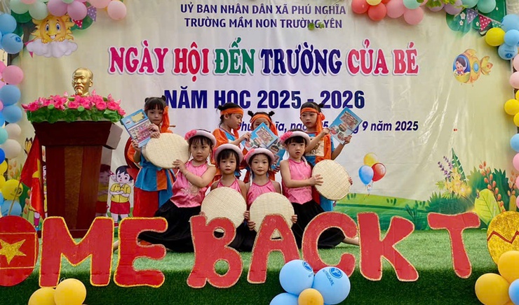 Các trường học trên địa bàn xã Phú Nghĩa hân hoan đón chào năm học mới 2025 – 2026- Ảnh 13.