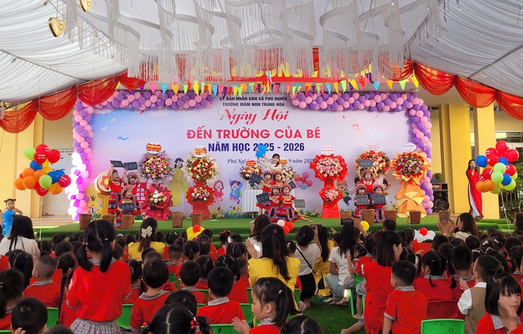 Các trường học trên địa bàn xã Phú Nghĩa hân hoan đón chào năm học mới 2025 – 2026- Ảnh 21.