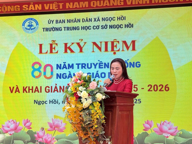 Lễ khai giảng năm học 2025 - 2026 "Hành Trình Tri Thức: Vun đắp tương lai"- Ảnh 3.