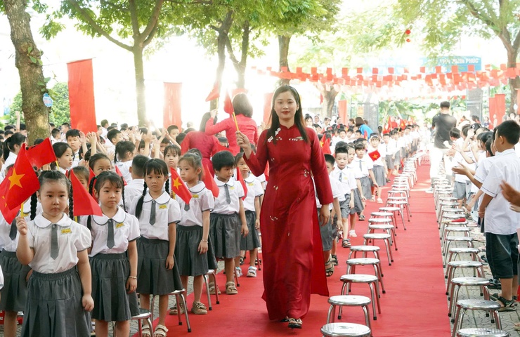 Không khí khai giảng rộn ràng tại các trường học trên địa bàn phường Chương Mỹ năm học 2025 -2026- Ảnh 8.