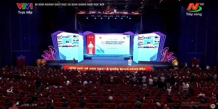 Xã Kiều Phú tổ chức 20 Đoàn công tác tổ chức dự và chúc mừng năm Lễ khai giảng năm học mới 2025-2026 tại 20 cơ sở giáo dục công lập trên địa bàn- Ảnh 1.