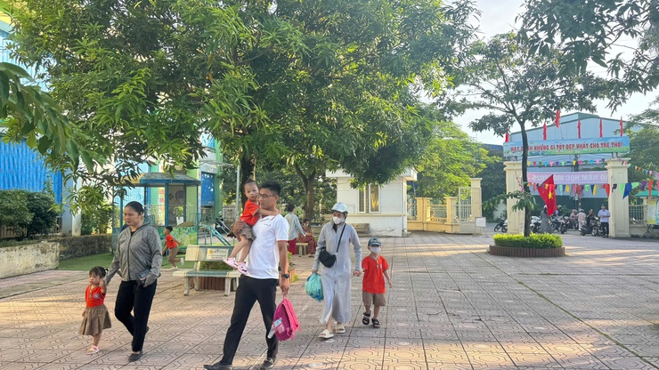 Trường Mầm non Mỹ Hưng tưng bừng khai giảng năm học mới 2025–2026- Ảnh 2.