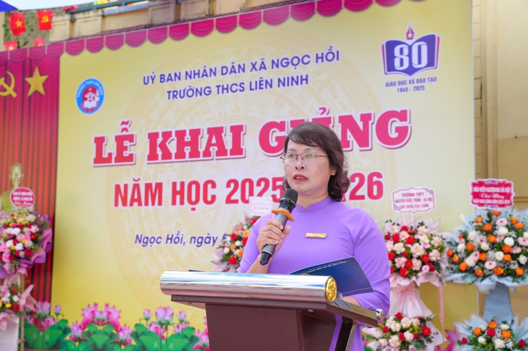 Lễ khai giảng năm học 2025 - 2026 "Hành Trình Tri Thức: Vun đắp tương lai"- Ảnh 22.