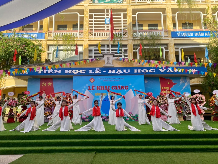 Phường Thanh Liệt: Các trường Tiểu học, THCS công lập, nhóm lớp Mầm non độc lập, tư thục trên địa bàn phường đồng loạt tổ chức Lễ Khai giảng năm học 2025 – 2026- Ảnh 13.