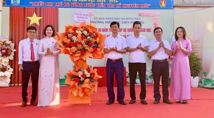 Lễ Khai giảng năm học mới tại các trường học trên địa bàn xã Hồng Vân- Ảnh 3.
