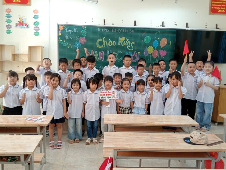 Tất cả 19 trường học: Mầm non, tiểu học, trung học cơ sở, trung học phổ thông trên địa bàn xã Ứng Thiên, thành phố Hà Nội tổ chức khai giảng năm học mới 2025-2026- Ảnh 8.