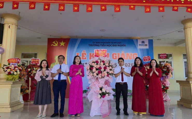 Hơn 10 750 học sinh xã Mỹ Đức náo nức tựu trường, chào đón năm học mới 2025 – 2026- Ảnh 13.