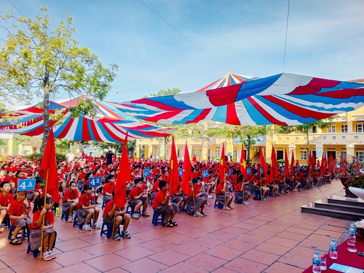 Xã Thanh Trì: Rộn ràng ngày khai giảng năm học mới- Ảnh 6.