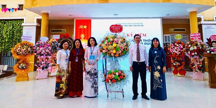 Xã Thanh Trì: Rộn ràng ngày khai giảng năm học mới- Ảnh 4.