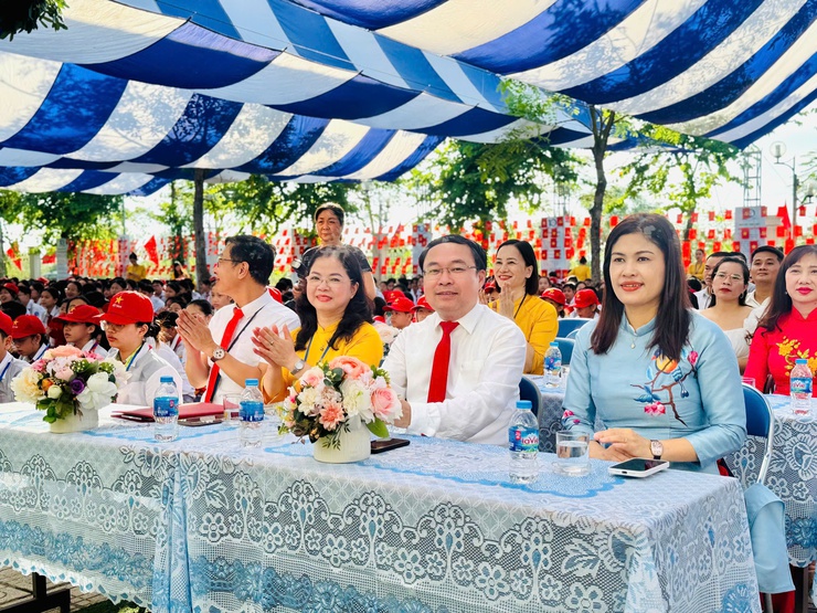Xã Thanh Trì: Rộn ràng ngày khai giảng năm học mới- Ảnh 5.