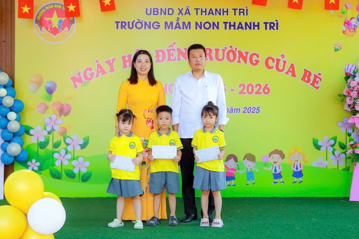 Xã Thanh Trì: Rộn ràng ngày khai giảng năm học mới- Ảnh 10.