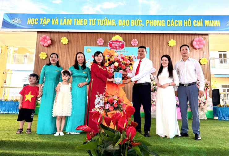 Xã Thanh Trì: Rộn ràng ngày khai giảng năm học mới- Ảnh 13.