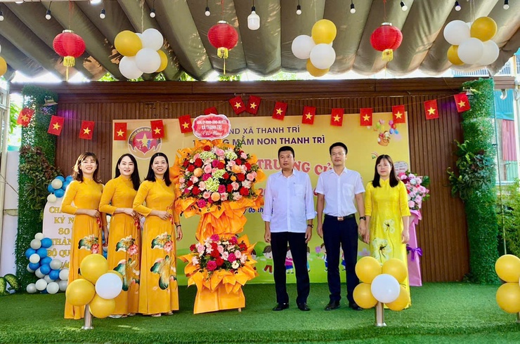 Xã Thanh Trì: Rộn ràng ngày khai giảng năm học mới- Ảnh 17.