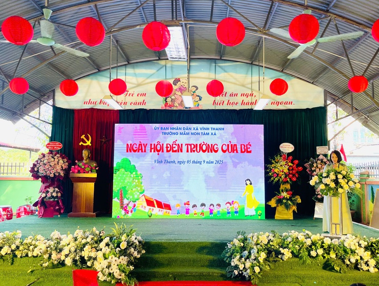 TRƯỜNG MẦM NON TÀM XÁ – XÃ VĨNH THANH TỔ CHỨC LỄ KHAI GIẢNG NĂM HỌC MỚI 2025 – 2026

- Ảnh 6.