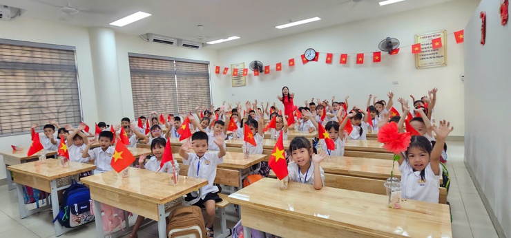 Xuân Đỉnh: Gần 13 nghìn học sinh tưng bưng khai giảng năm học 2025 – 2026- Ảnh 8.