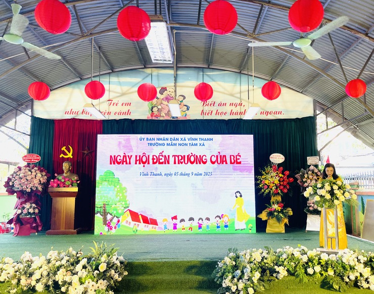 TRƯỜNG MẦM NON TÀM XÁ – XÃ VĨNH THANH TỔ CHỨC LỄ KHAI GIẢNG NĂM HỌC MỚI 2025 – 2026

- Ảnh 1.