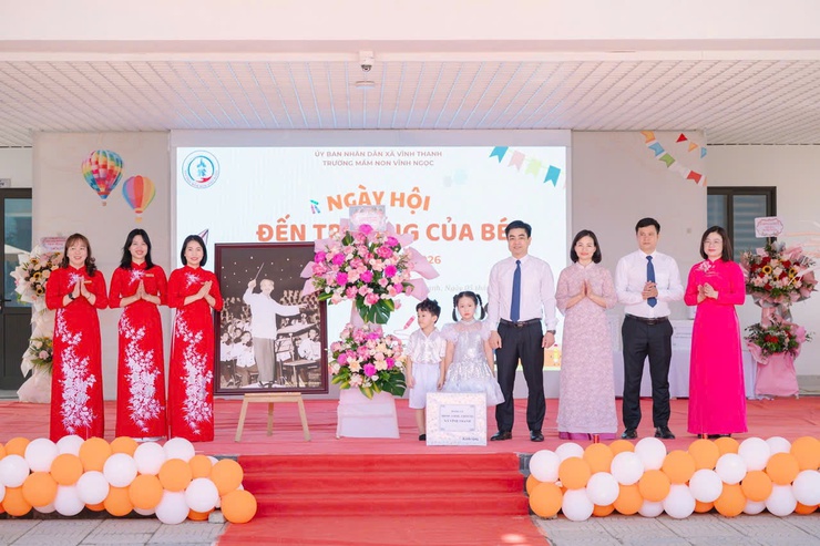 
TRƯỜNG MẦM NON VĨNH NGỌC TỔ CHỨC KHAI GIẢNG NĂM HỌC 2025 – 2026- Ảnh 3.