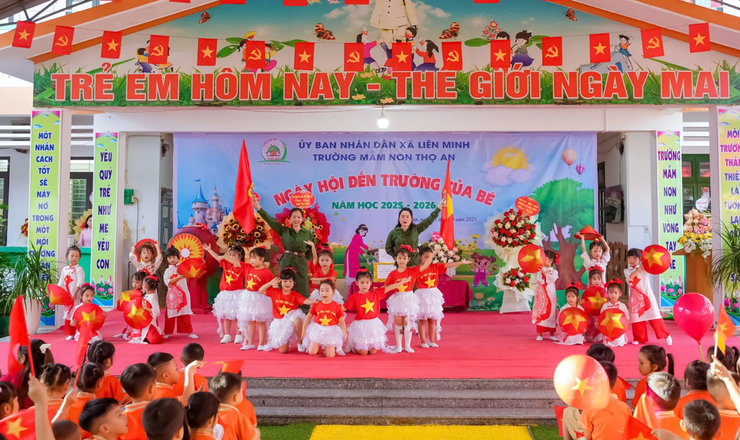 Liên Minh: Náo nức ngày khai giảng năm học mới- Ảnh 4.