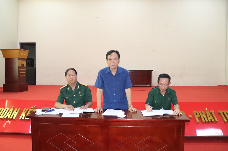 Hội Cựu chiến binh xã Bát Tràng lấy phiếu tín nhiệm nhân sự tham gia Ban Chấp hành hội nhiệm kỳ 2025-2030- Ảnh 3.