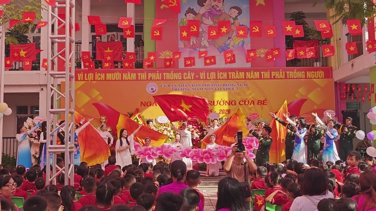 CÁC TRƯỜNG TRÊN ĐỊA BÀN PHƯỜNG ĐÔNG NGẠC TƯNG BỪNG TỔ CHỨC LỄ KHAI GIẢNG NĂM HỌC MỚI 2025 – 2026- Ảnh 7.