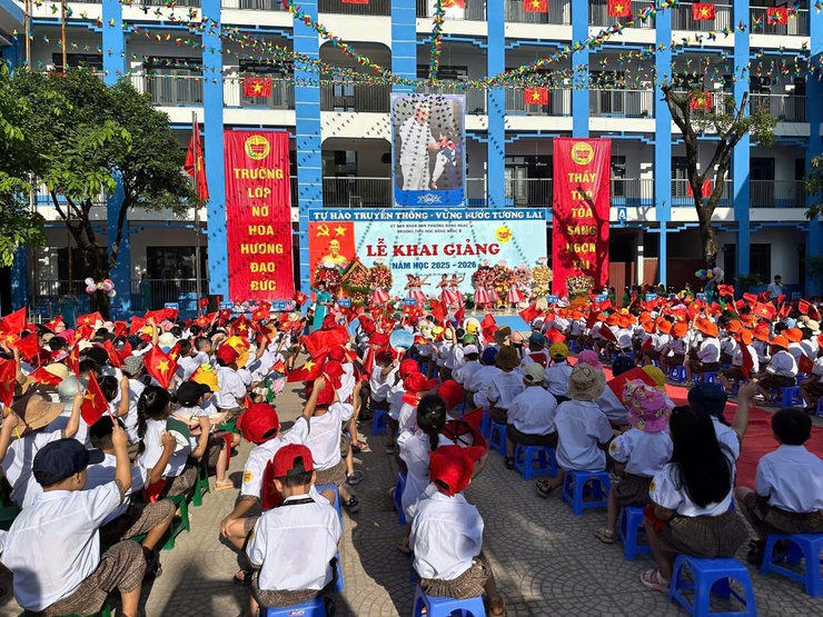 CÁC TRƯỜNG TRÊN ĐỊA BÀN PHƯỜNG ĐÔNG NGẠC TƯNG BỪNG TỔ CHỨC LỄ KHAI GIẢNG NĂM HỌC MỚI 2025 – 2026- Ảnh 20.