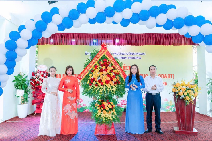 CÁC TRƯỜNG TRÊN ĐỊA BÀN PHƯỜNG ĐÔNG NGẠC TƯNG BỪNG TỔ CHỨC LỄ KHAI GIẢNG NĂM HỌC MỚI 2025 – 2026- Ảnh 16.