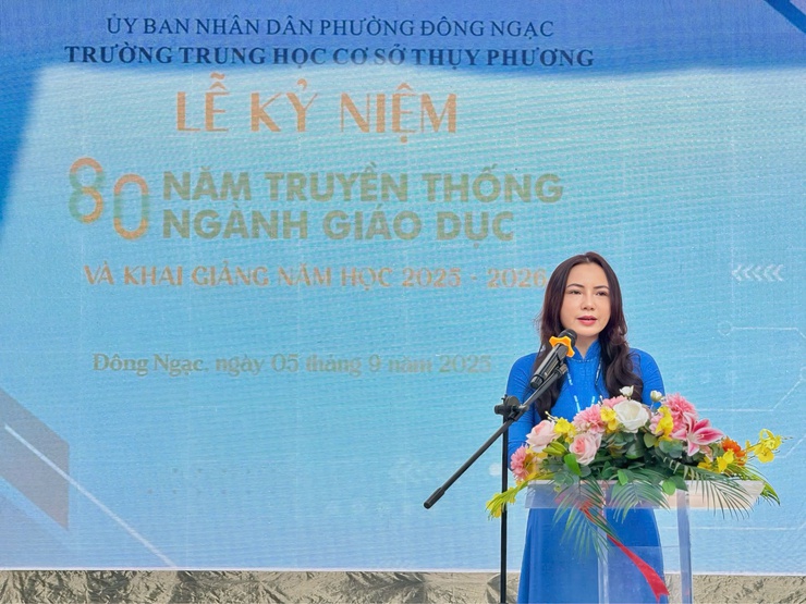 CÁC TRƯỜNG TRÊN ĐỊA BÀN PHƯỜNG ĐÔNG NGẠC TƯNG BỪNG TỔ CHỨC LỄ KHAI GIẢNG NĂM HỌC MỚI 2025 – 2026- Ảnh 15.