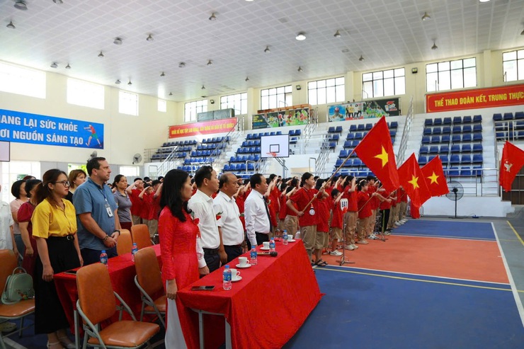 LỄ KHAI GIẢNG NĂM HỌC 2025 - 2026 TRÊN ĐỊA BÀN PHƯỜNG BẠCH MAI
- Ảnh 4.