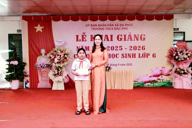 XÃ ĐA PHÚC - HÂN HOAN NGÀY TỰU TRƯỜNG- Ảnh 9.