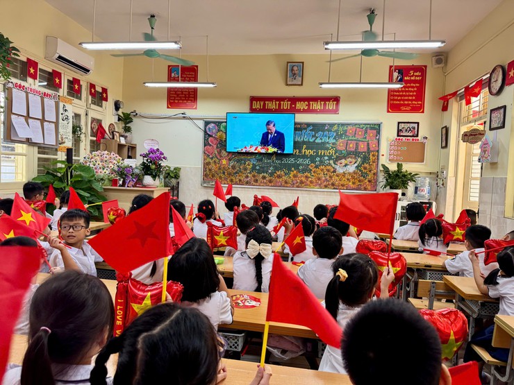 Hơn 55.000 học sinh trên địa bàn phường Hà Đông hân hoan dự Lễ khai giảng năm học mới 2025-2026- Ảnh 6.