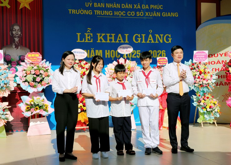 XÃ ĐA PHÚC - HÂN HOAN NGÀY TỰU TRƯỜNG- Ảnh 7.