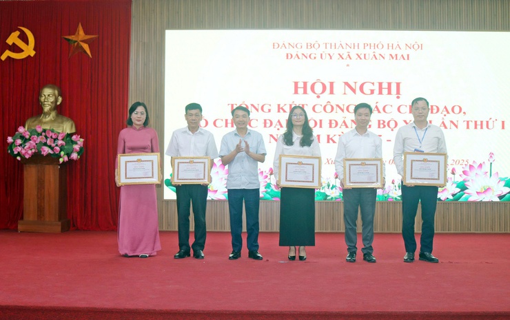 Xuân Mai: Tổng kết công tác chỉ đạo, tổ chức Đại hội Đảng bộ xã lần thứ I, nhiệm kỳ 2020 – 2025- Ảnh 4.