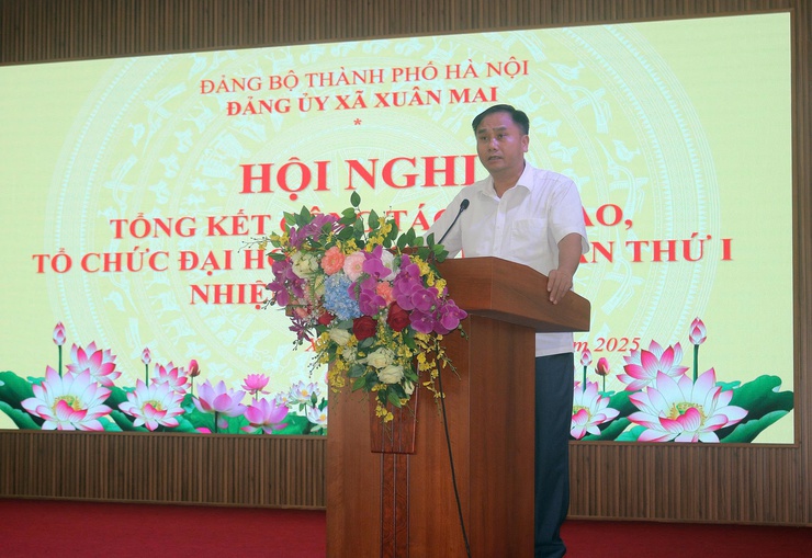 Xuân Mai: Tổng kết công tác chỉ đạo, tổ chức Đại hội Đảng bộ xã lần thứ I, nhiệm kỳ 2020 – 2025- Ảnh 3.