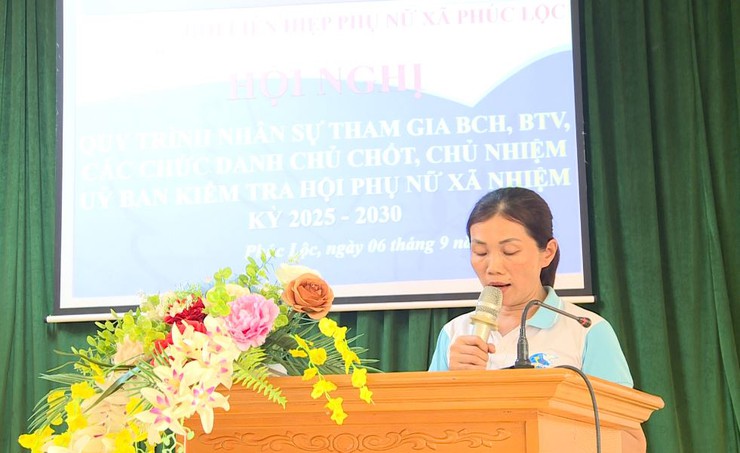 Hội Nông dân xã tổ chức Hội nghị quy trình công tác cán bộ và triển khai kế hoạch Đại hội nhiệm kỳ 2025-2030- Ảnh 10.