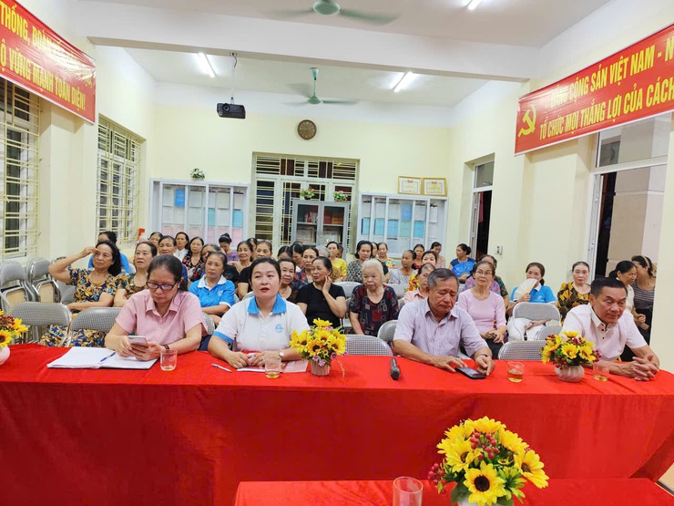 Hội LHPN Phường chỉ đạo 62/62 chi hội Phụ nữ tổ chức thành công Hội nghị chi hội nhiệm kỳ 2025-2030- Ảnh 4.
