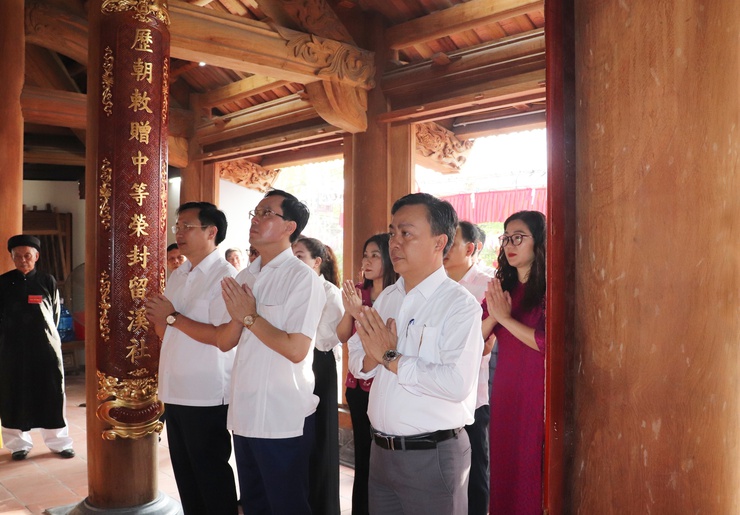 Lễ hội truyền thống làng văn hóa Khê Than, xã Phú Nghĩa diễn ra thành công tốt đẹp- Ảnh 2.