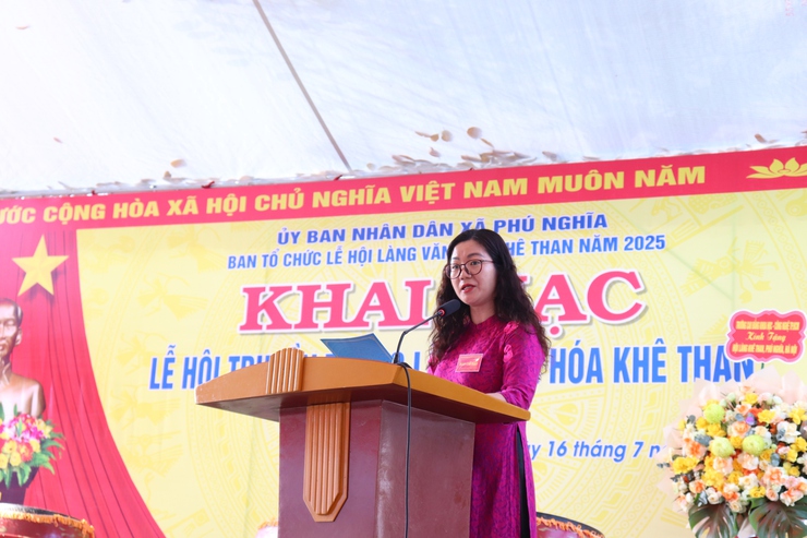 Lễ hội truyền thống làng văn hóa Khê Than, xã Phú Nghĩa diễn ra thành công tốt đẹp- Ảnh 11.