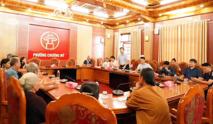 Phường Chương Mỹ tổ chức hội nghị hỗ trợ các hộ cận nghèo nhân dịp kỷ niệm 80 năm Cách mạng Tháng Tám và Quốc khánh 2/9- Ảnh 4.